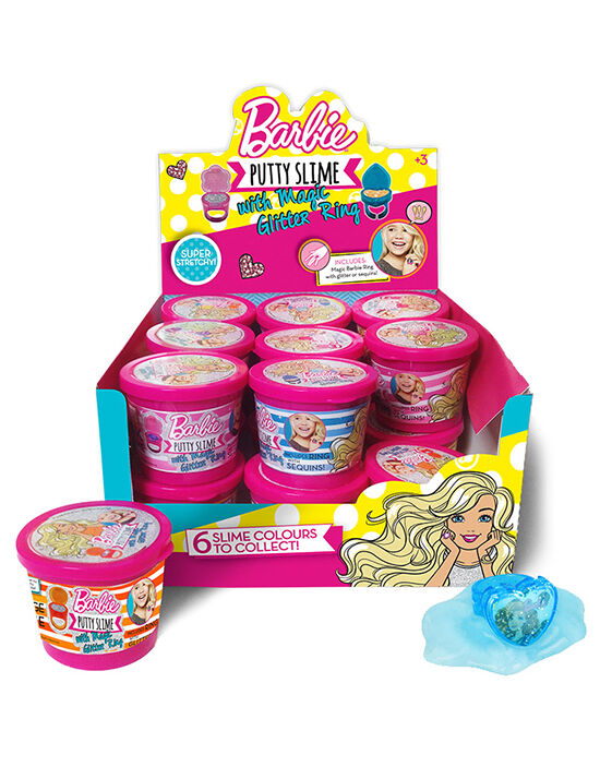 Barbie Putty Slime With Magic Glitter Ring – Cool Things